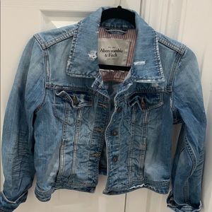 Distressed Jean Jacket